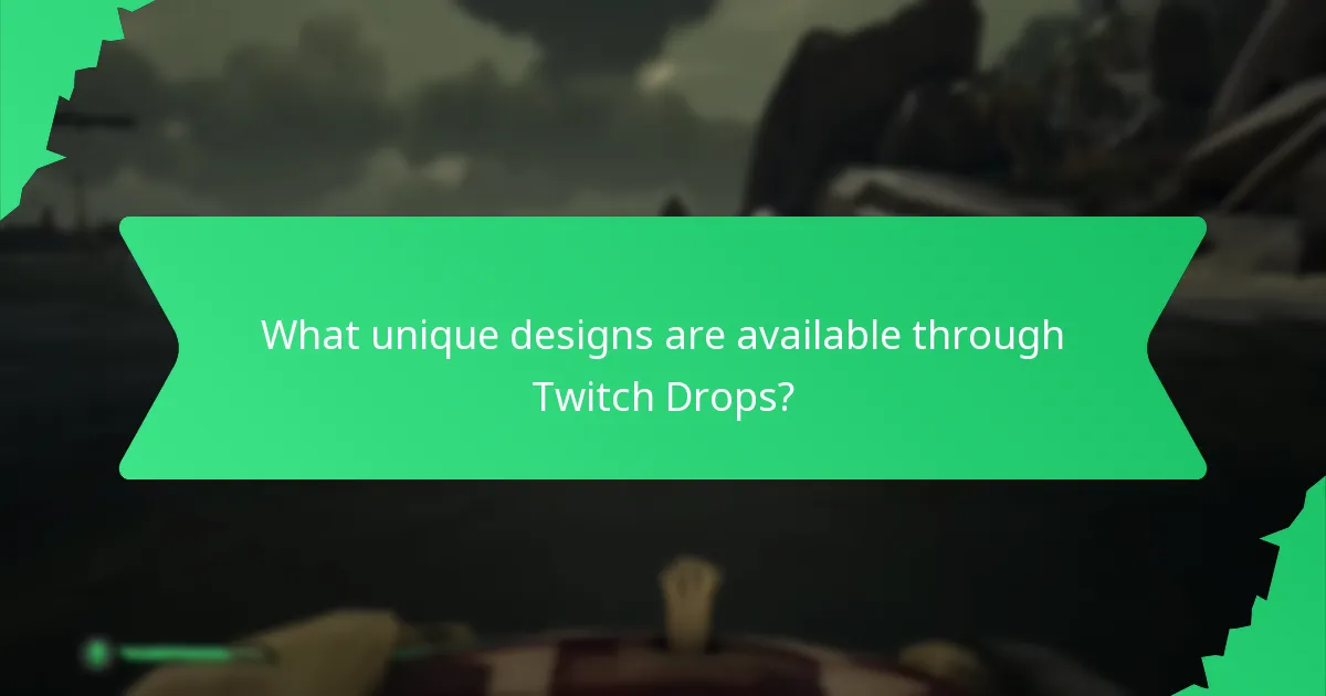 Which Twitch Drops designs are most popular among users?